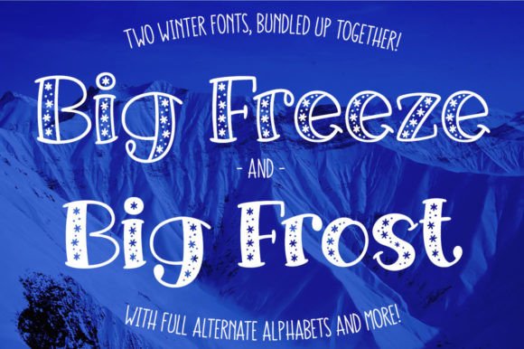 Big Freeze and Big Frost: Strategic Typography for Winter Creativity