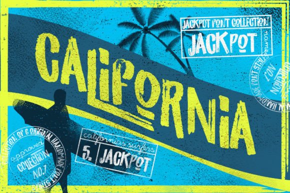 California Jackpot: A Bold Font for Impactful Designs