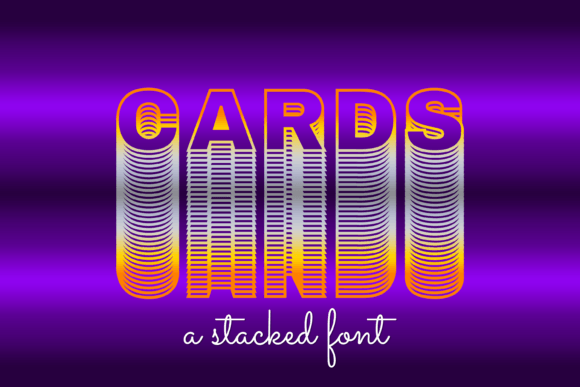 Cards: A Versatile and Stylish Font for Creative Projects