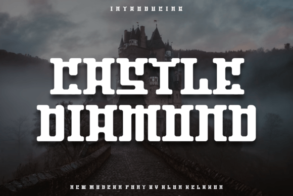 Castle Diamond: A Modern Display Font for Creative Projects