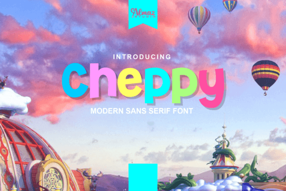 Cheppy: A Playful and Professional Font for Modern Design
