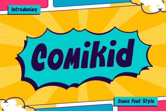 Comikid: A Unique Comic Font for Creative Projects