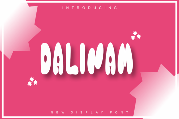 Dalinam: A Bold and Playful Font for Creative Designs