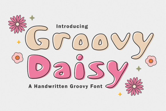 Groovy Daisy: A Retro Font for Creative Expression