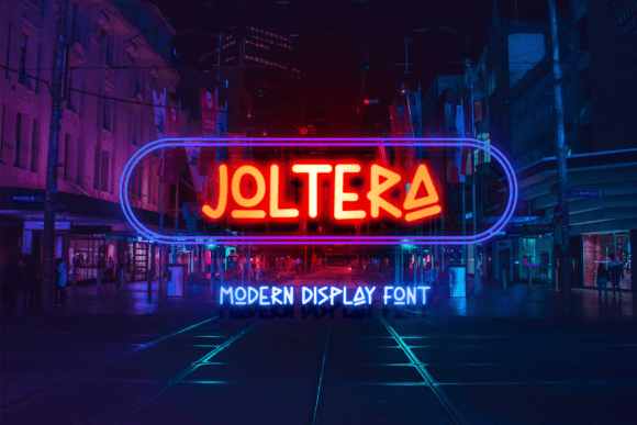 Joltera: Bold and Authentic Typography
