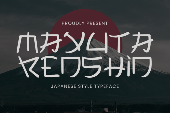 Mayuta Renshin: A Japanese-Style Typography for Unique Branding