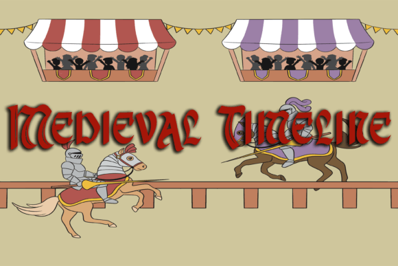 Medieval Timeline: A Unique Font for Historical-Themed Projects