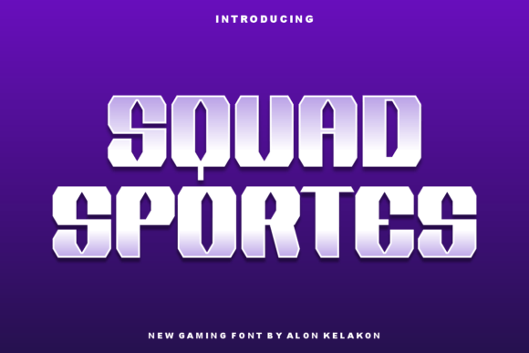 Squad Sportes: A Modern Font for Creative Expression