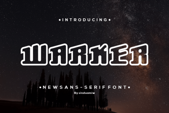Warker: A Bold Font for Modern Design
